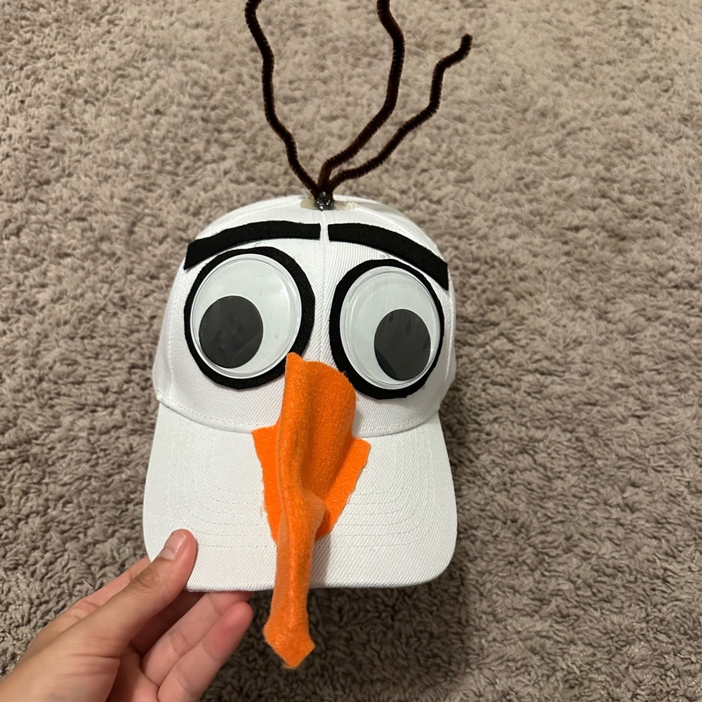 Olaf Character Hat